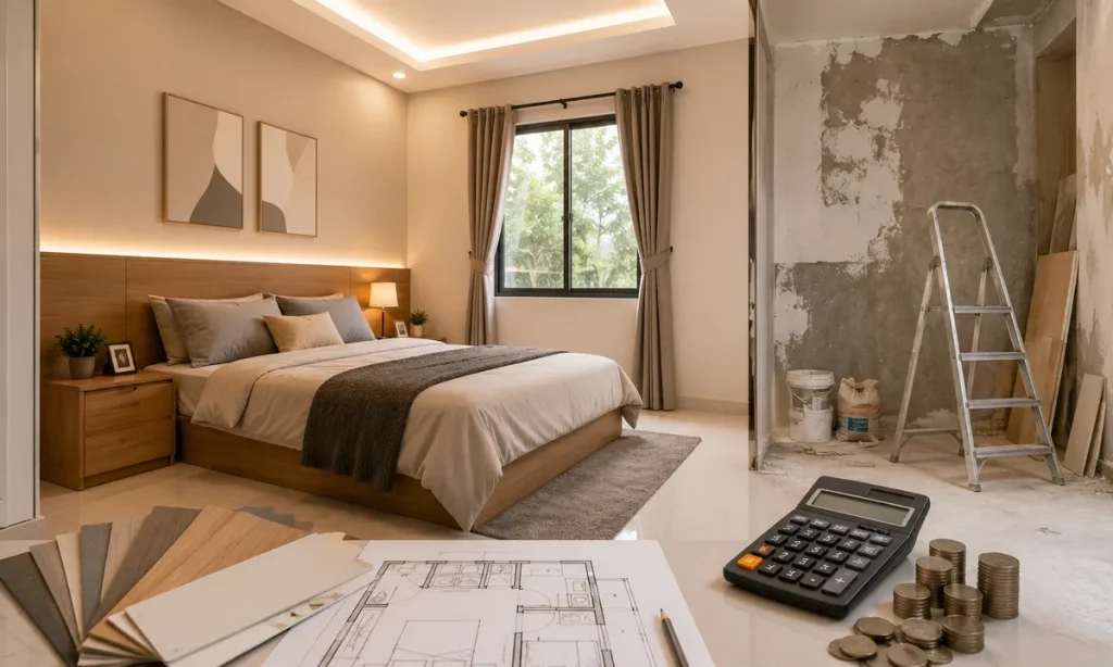 Estimasi Biaya Renovasi Kamar Tidur Minimalis Ukuran 3x3