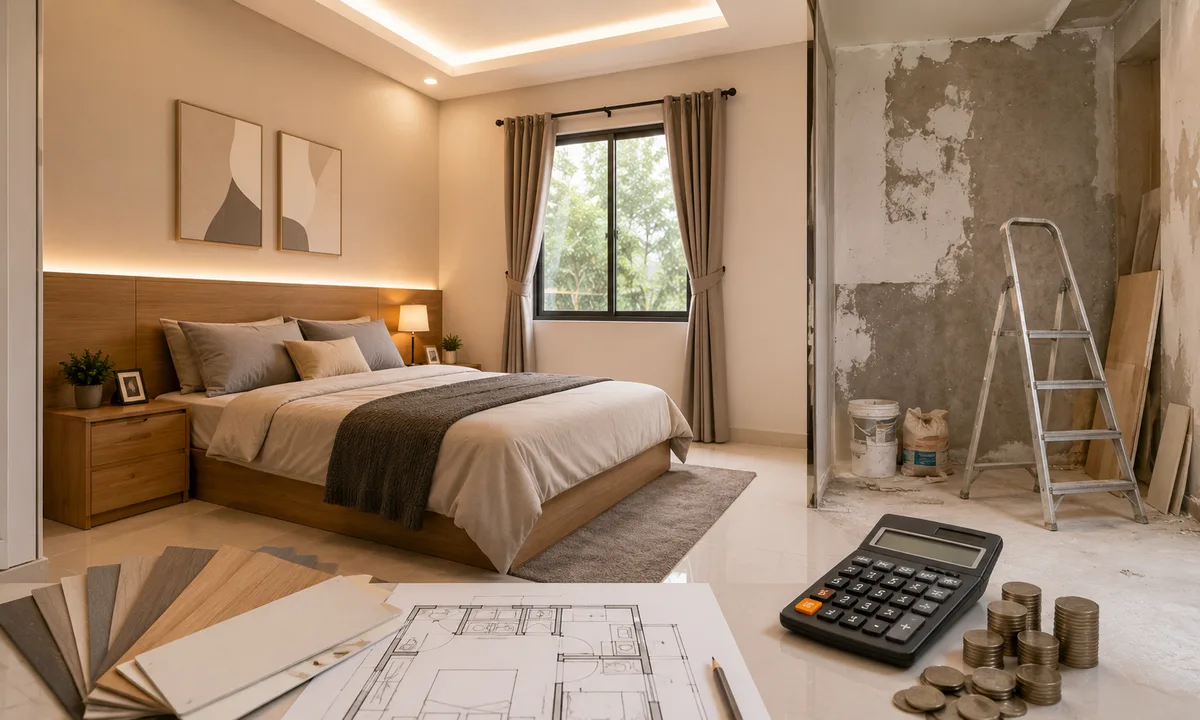 Estimasi Biaya Renovasi Kamar Tidur Minimalis Ukuran 3x3
